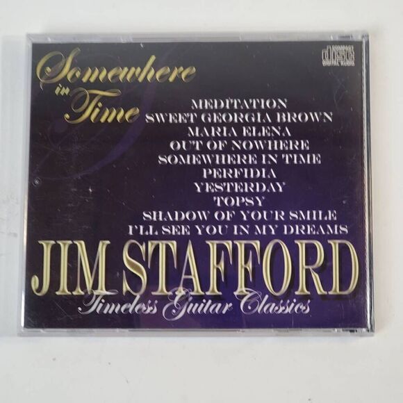 Somewhere in Time by JIM STAFFORD, Timeless Guitar Classics [CD] - Picture 3 of 3